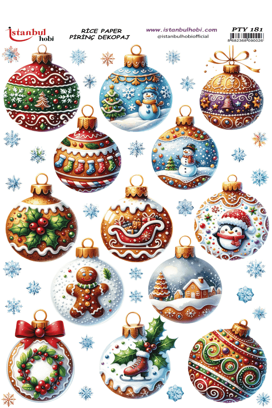 Pirinç Dekopaj PTY-181 30x42cm