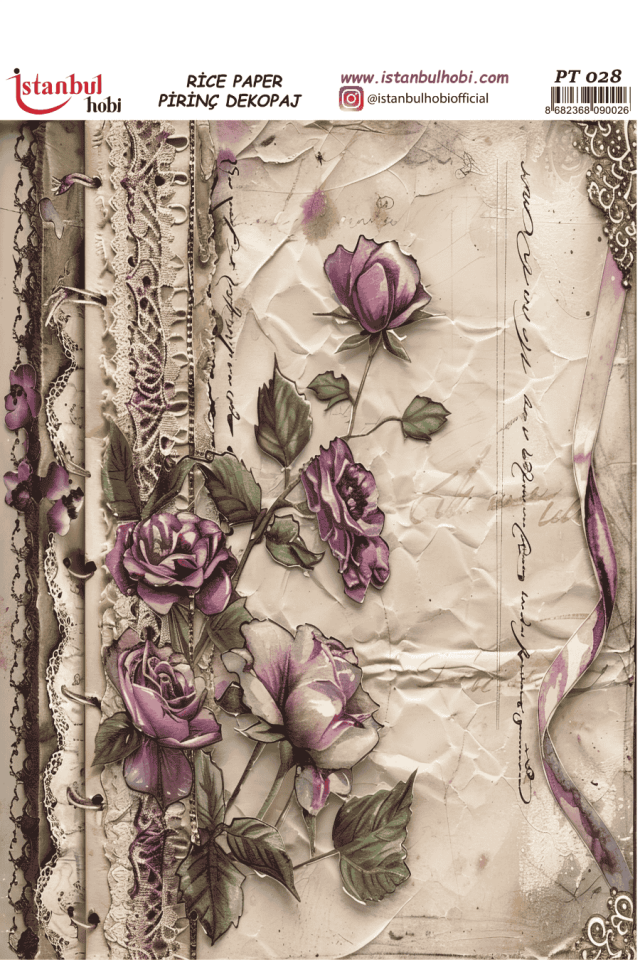 Pirinç Dekopaj PT-028 30x42cm