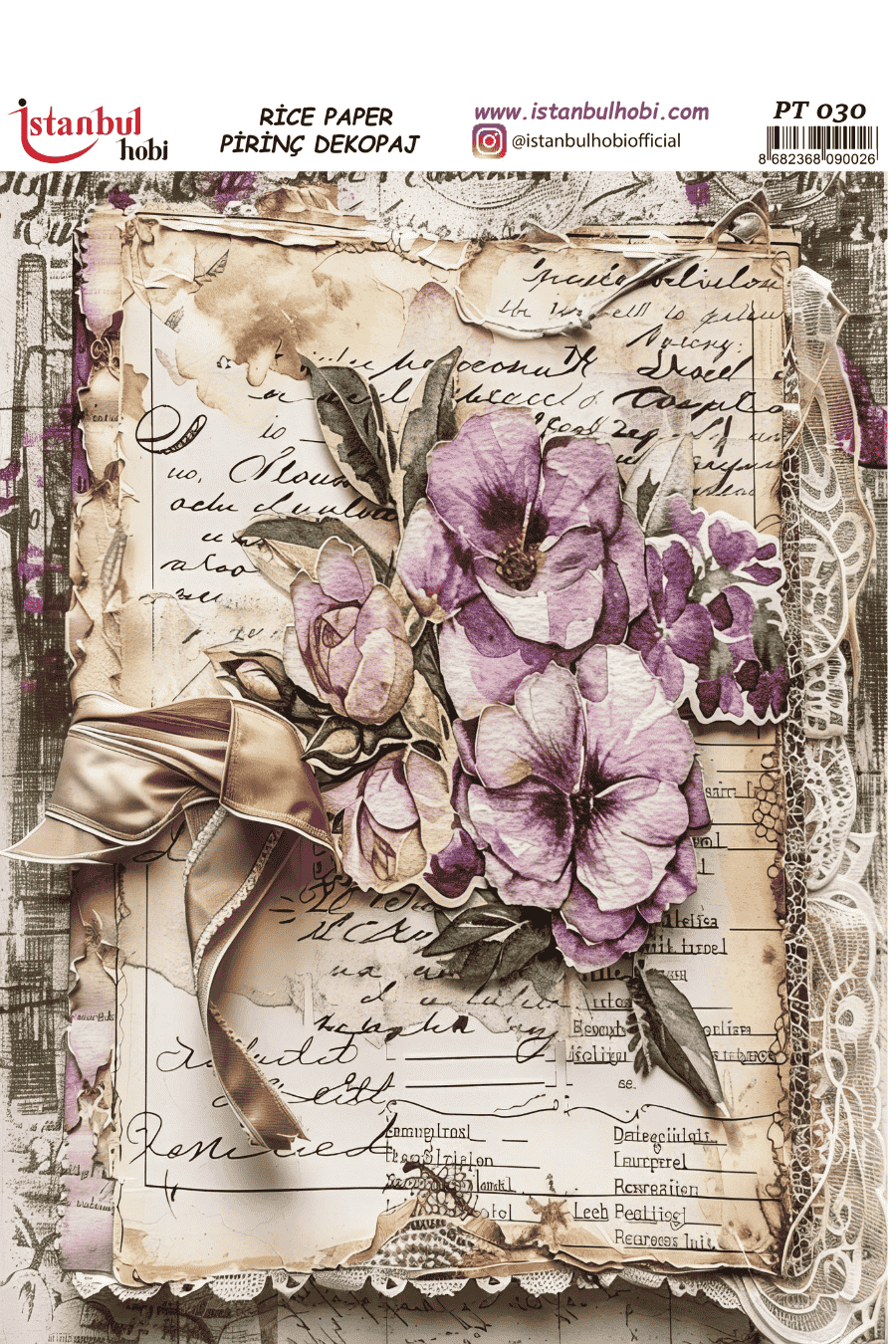Pirinç Dekopaj PT-030 30x42cm