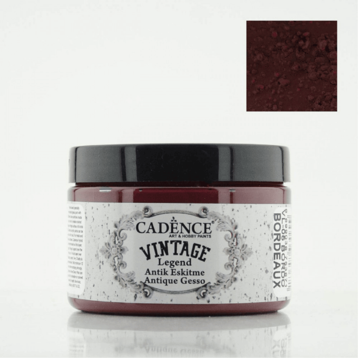 Bordo Vintage Legend Antik Eskitme Boyası 150ml-VL05