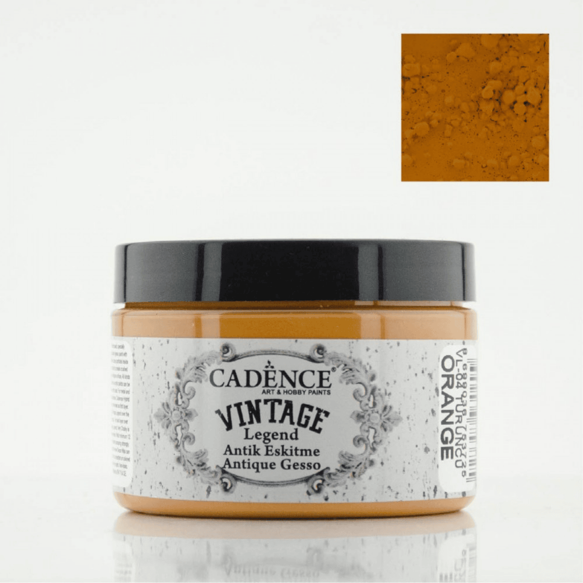 Turuncu Vintage Legend Antik Eskitme Boyası 150ml-VL04