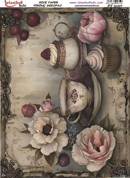 Pirinç Dekopaj PT-3157 30x42cm