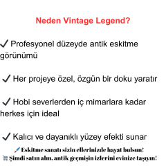 Oksit Sarı Vintage Legend Antik Eskitme Boyası 150ml-VL03