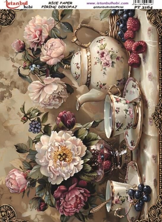 Pirinç Dekopaj PT-3164 30x42cm